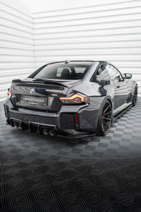 BMW M2 G87 Maxton Design Rear Side Splitters