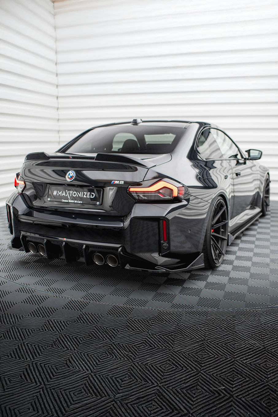 BMW M2 G87 Maxton Design Rear Side Splitters