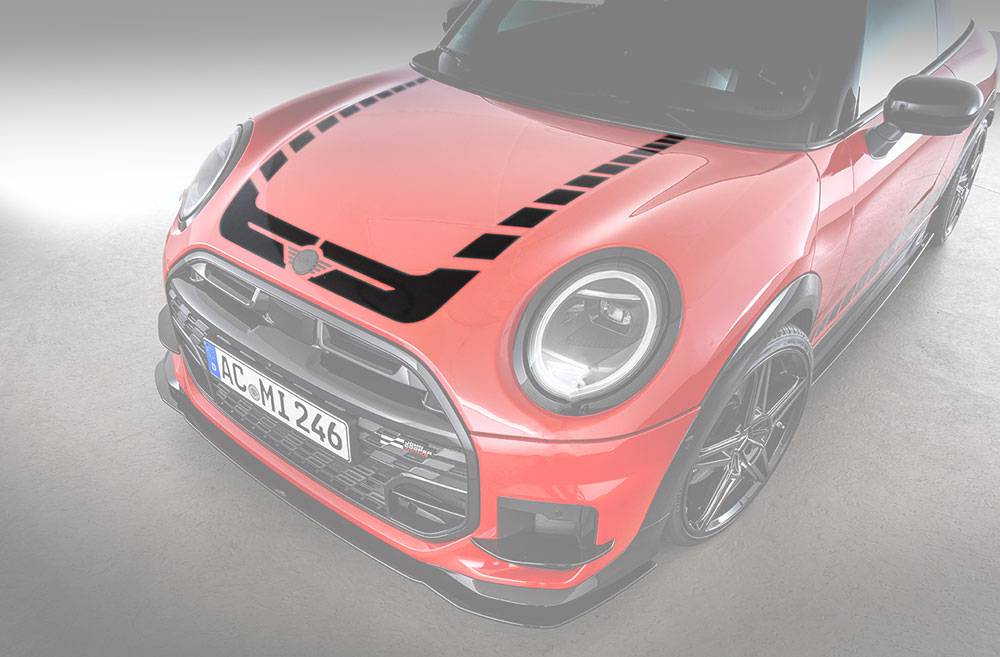 MINI F66 Cooper S / JCW AC Schnitzer Side Strip Decal Pack