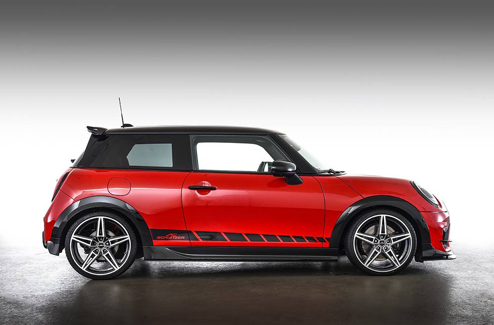 MINI F66 Cooper S / JCW AC Schnitzer Bonnet Decal Pack