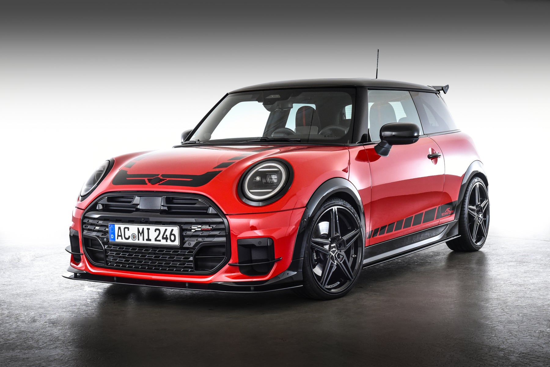 AC Schnitzer AC1 19" Gloss Black Wheels MINI F66 Cooper S / JCW