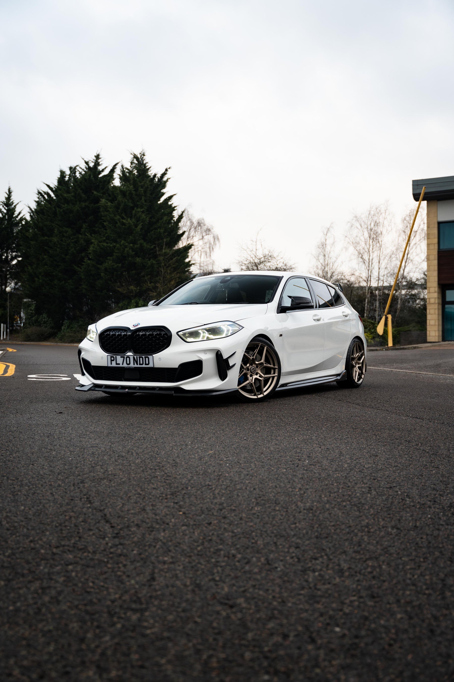 BMW F40 M135i / M-Sport Maxton Design Front Splitter