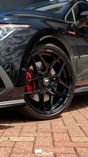 VW Golf MK8 GTI/R M-W1 19" Precision Black Wheels