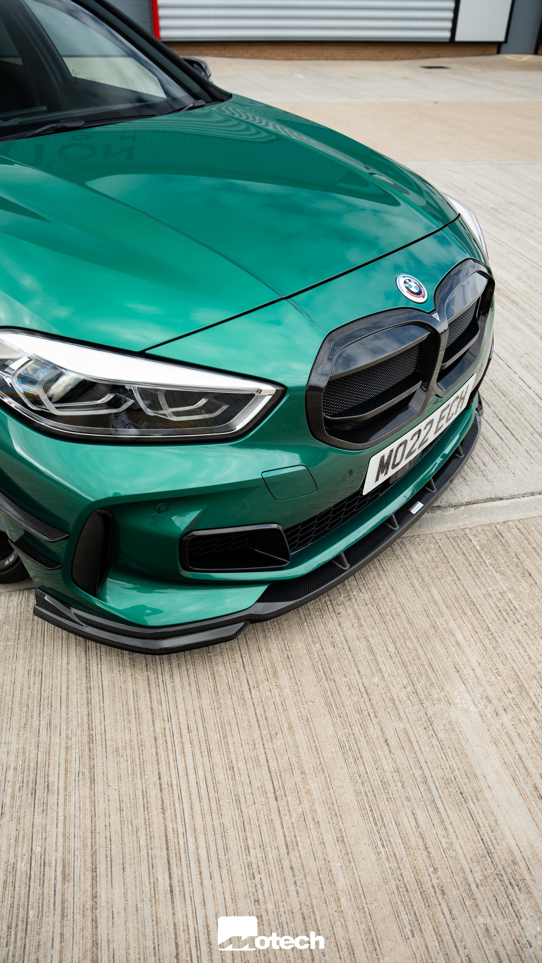 BMW M135i X Drive F40 Maxton Design Carbon Fibre Front Splitter