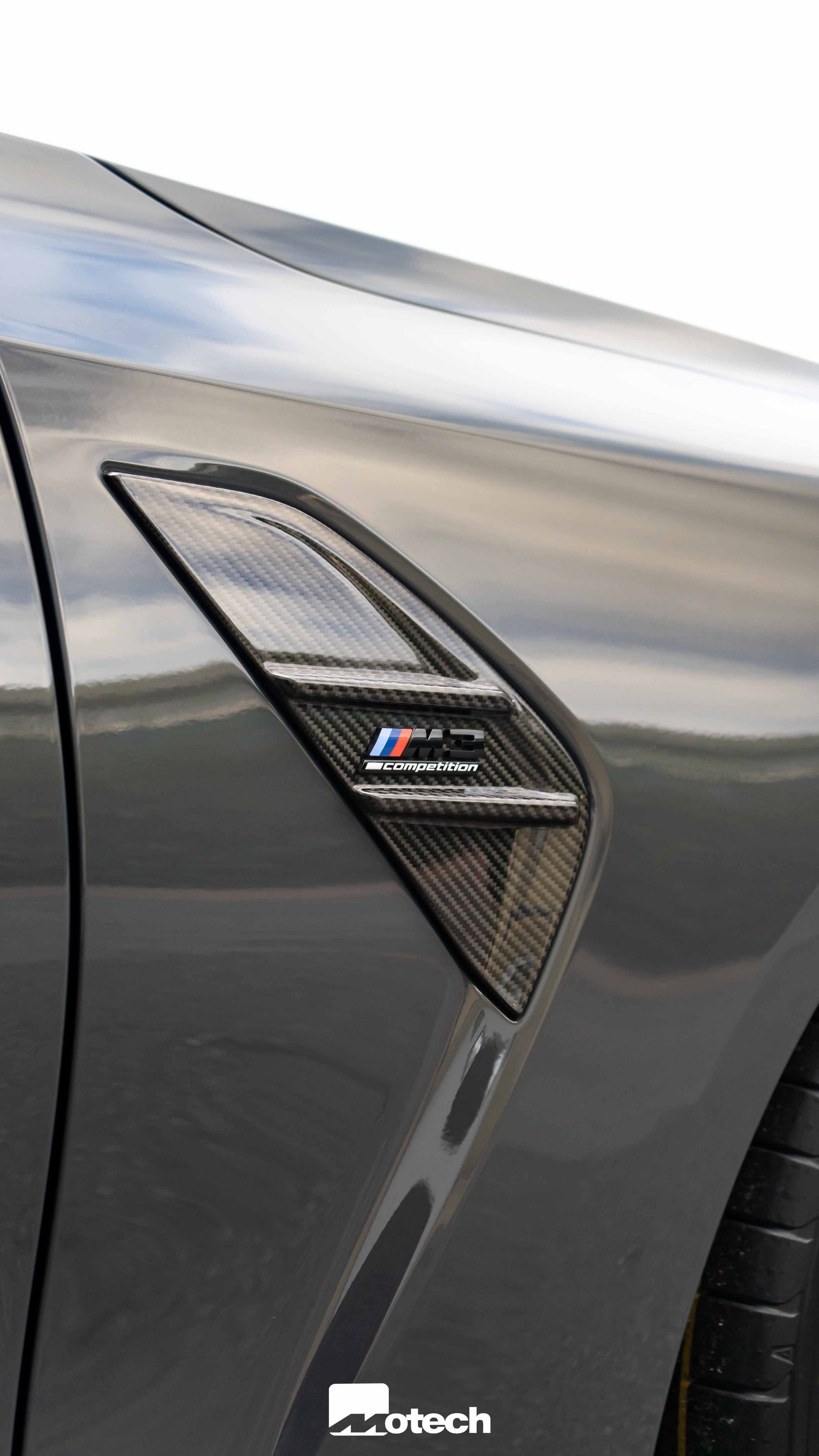 BMW M Performance Carbon fender badge G80/G81 M3