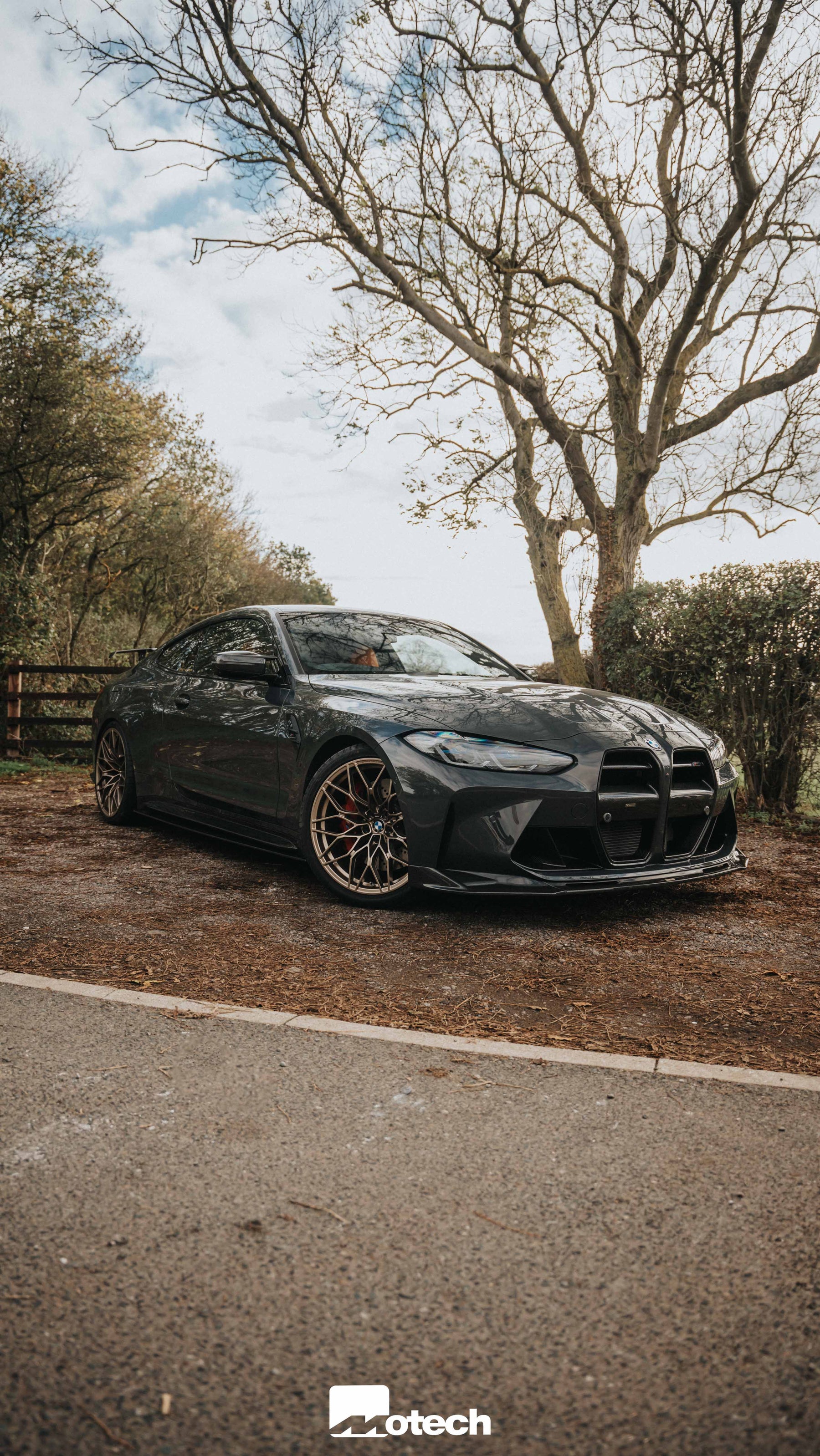 BMW G80 M3/G82 M4 Vorsteiner Carbon Fiber VRS Aero Front Spoiler