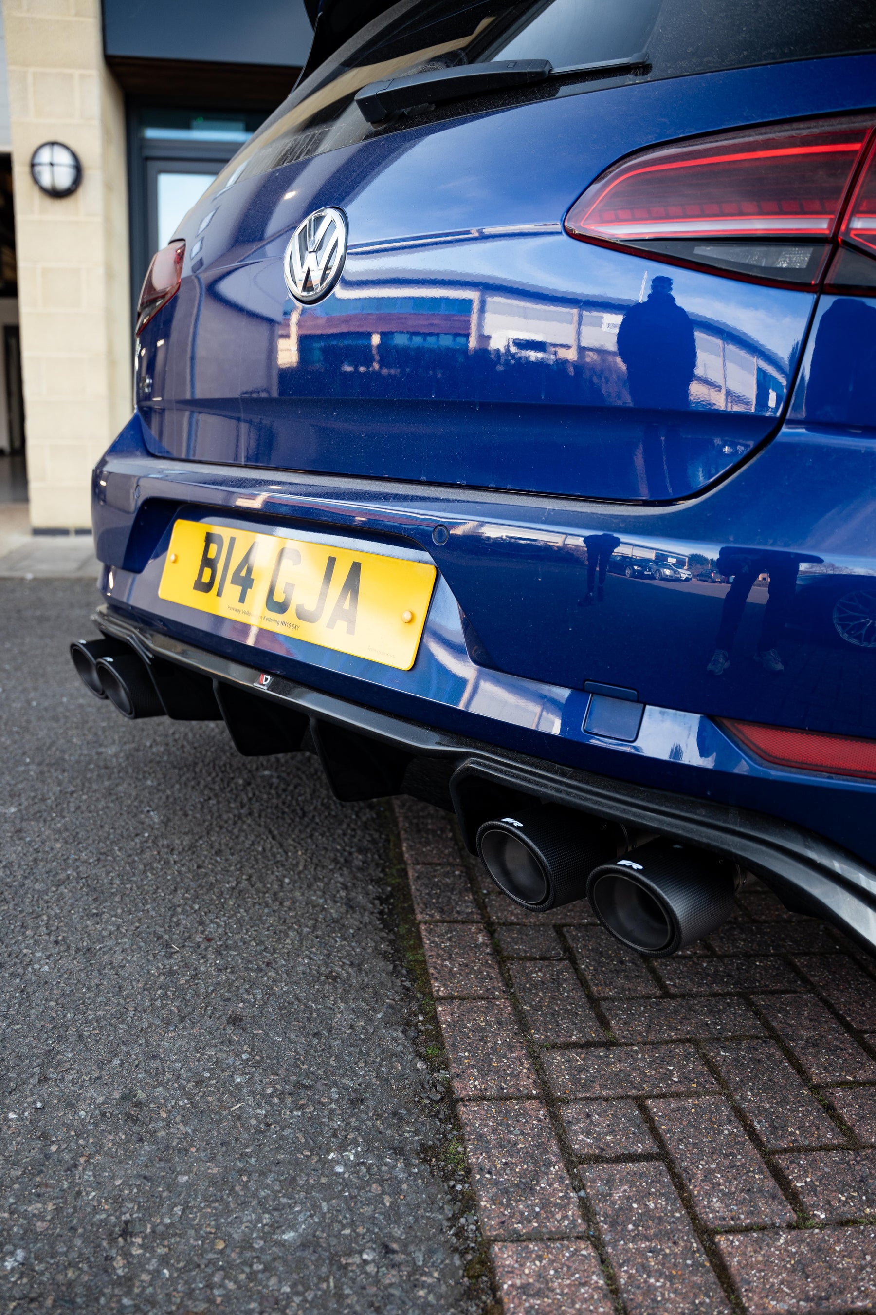 VW Golf R MK 7.5 Remus Exhaust also cars with GPF