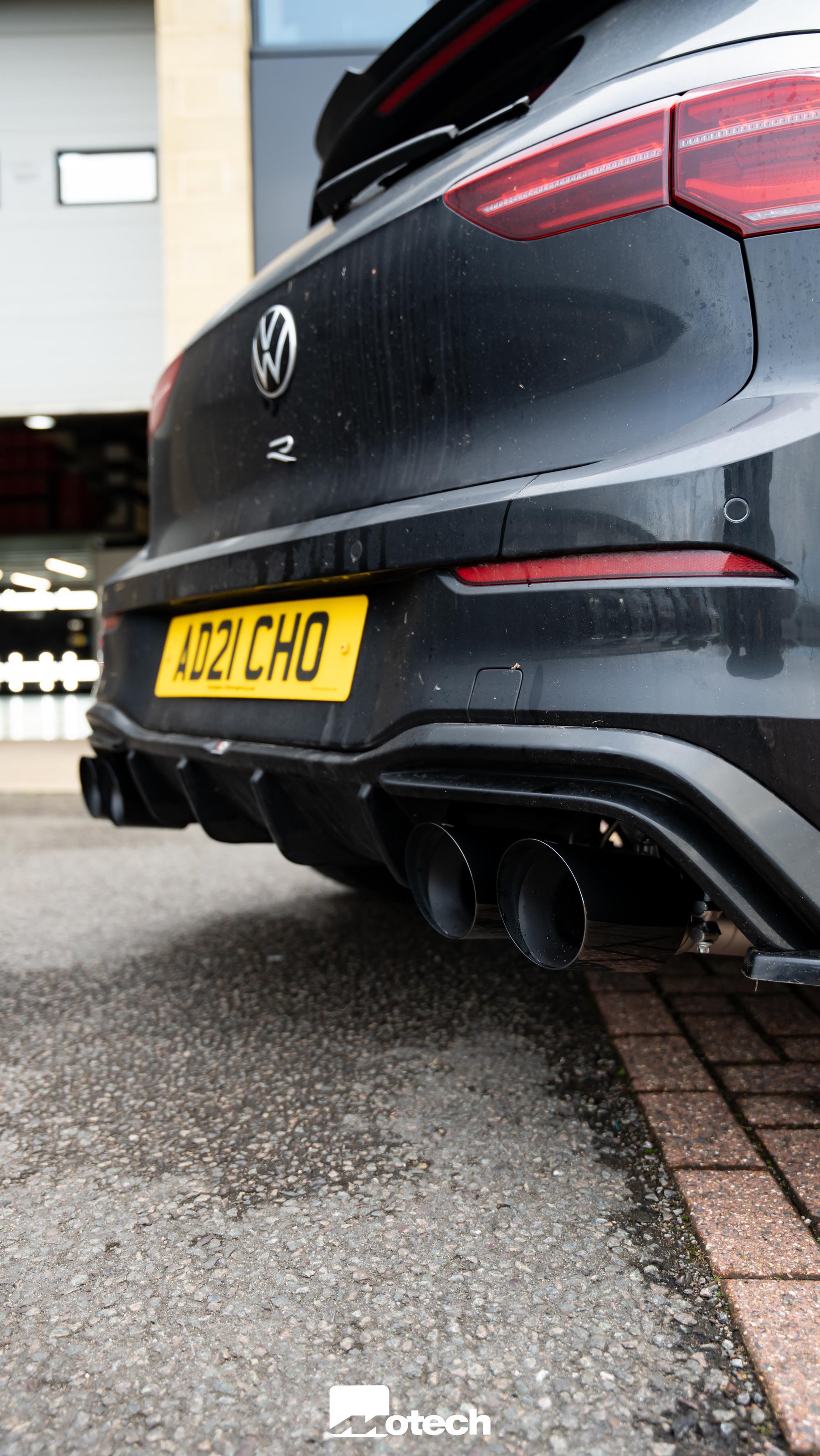 VW Golf R MK8  Remus OPF Back System