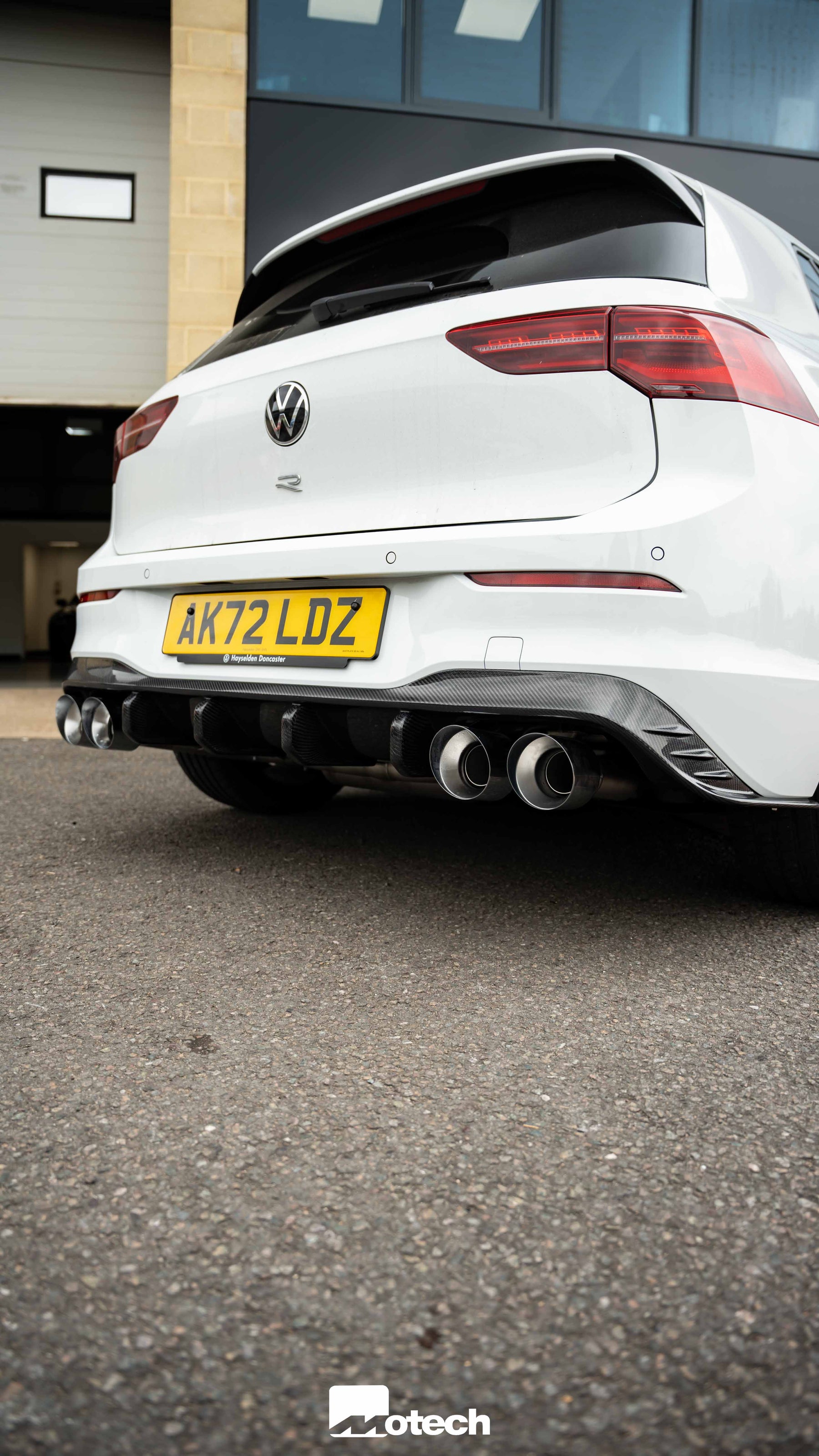 VW Golf R MK8  Remus OPF Back System