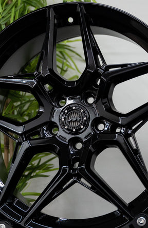 BMW F40 M135i M-W1 19" Precision Black Wheels