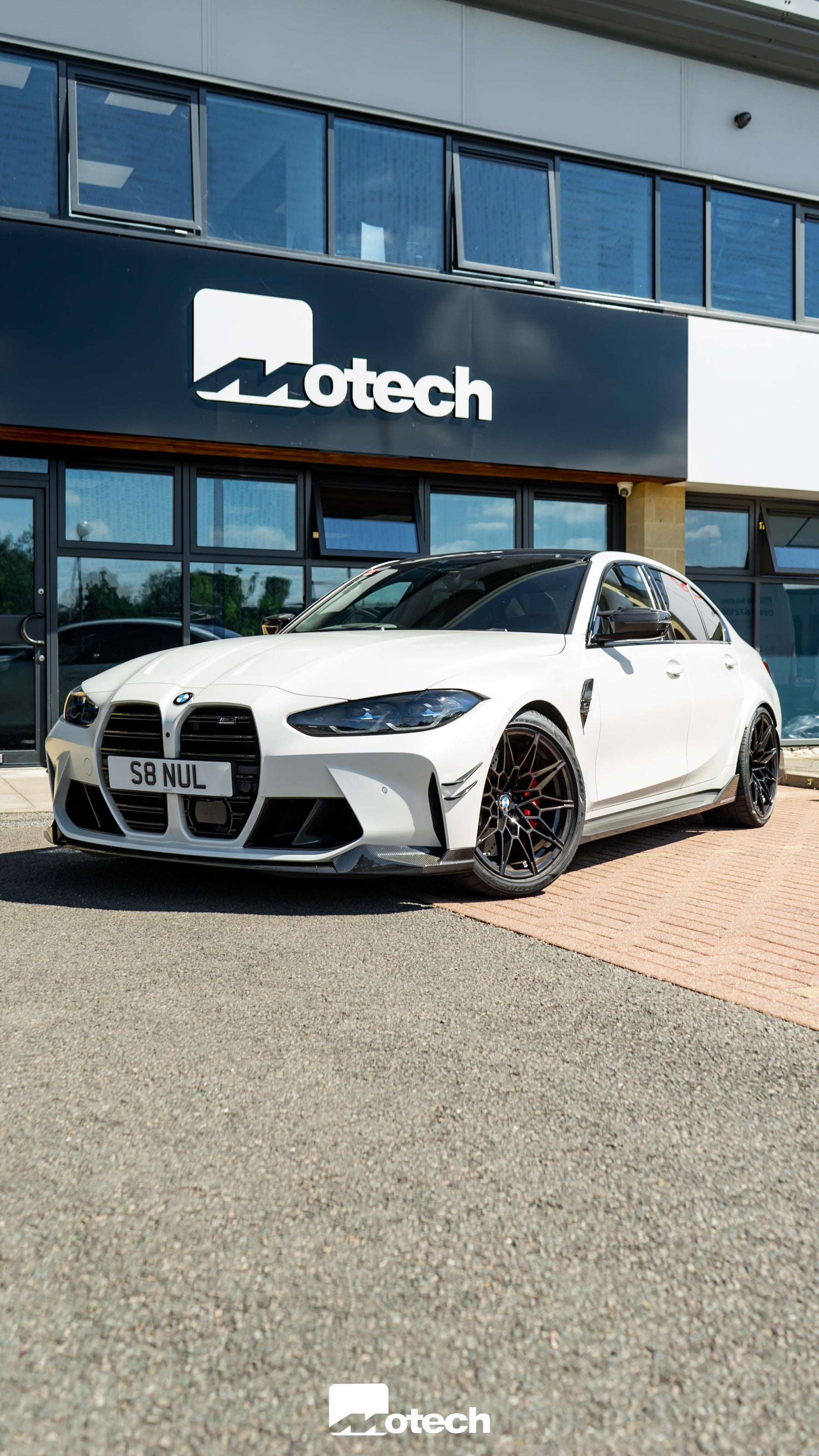 BMW M3 Competition G80 M Performance Carbon Fiber Areo Flick