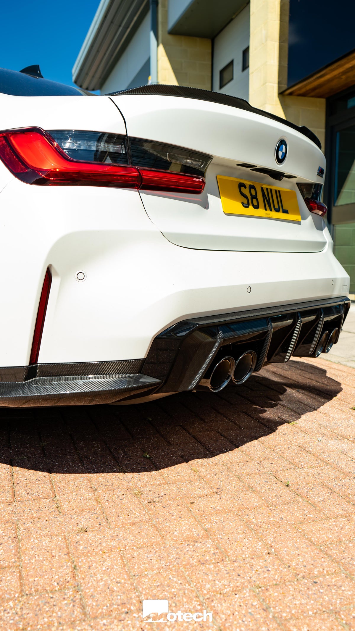 BMW M3 Competition G80 M Performance Carbon Fiber Diffuser