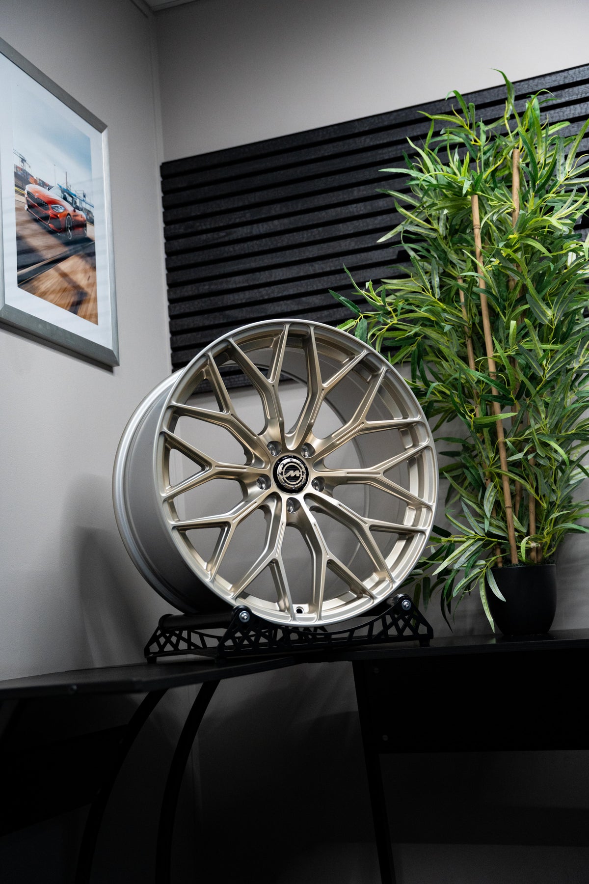 M4 G82 20 / 21" Frozen Gold Motech Wheel