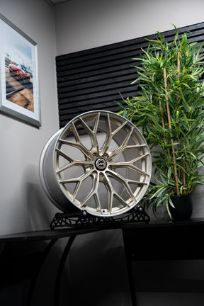 M2 G87 M-WX 20" Frozen Gold Motech Wheel