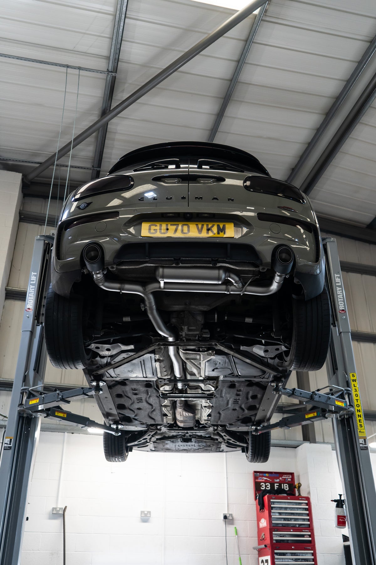 MINI JCW 306 Clubman F54  OPF / PPF Back Remus Exhaust (2018+)