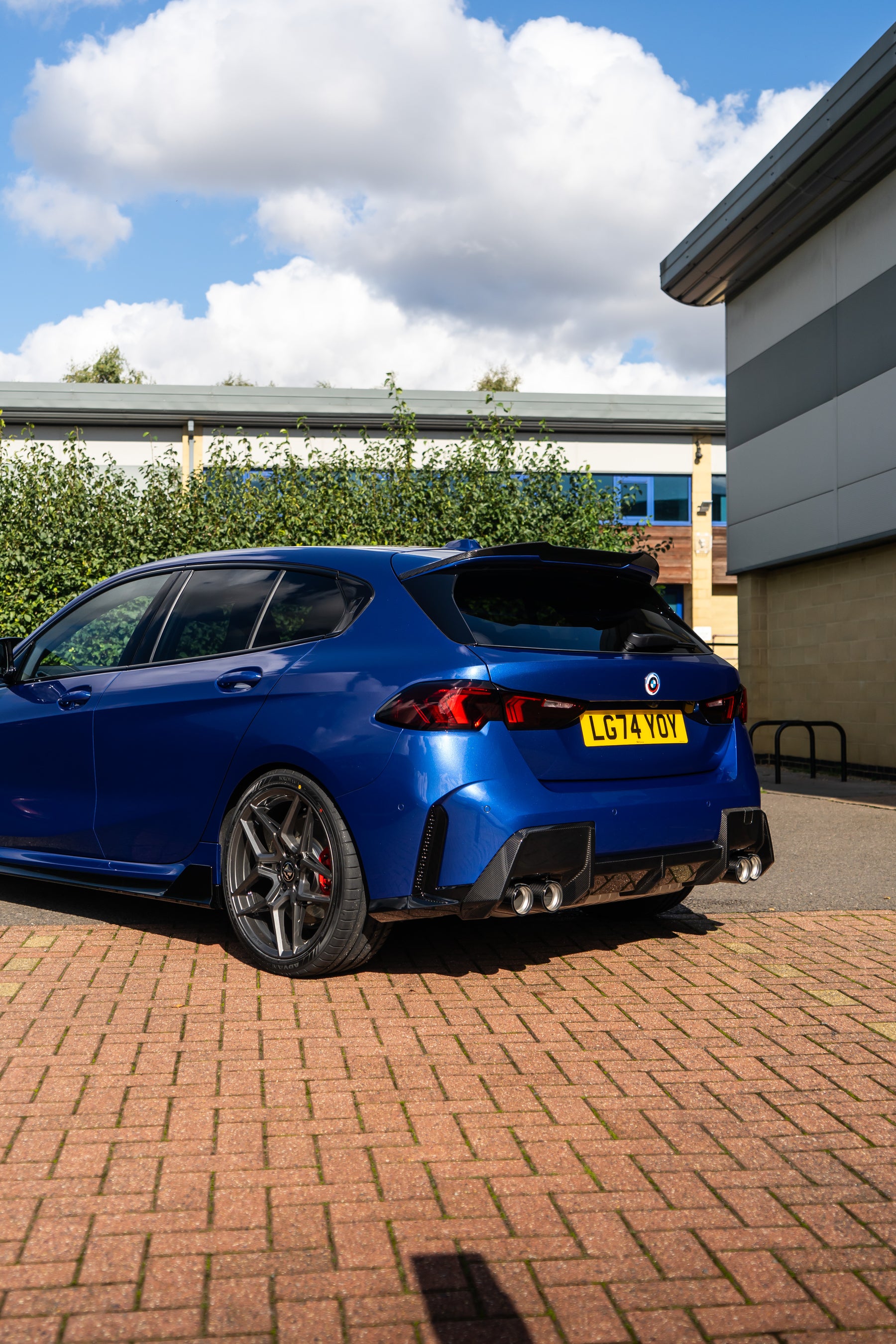 BMW F70 M135 M Performance Carbon Rear Diffuser