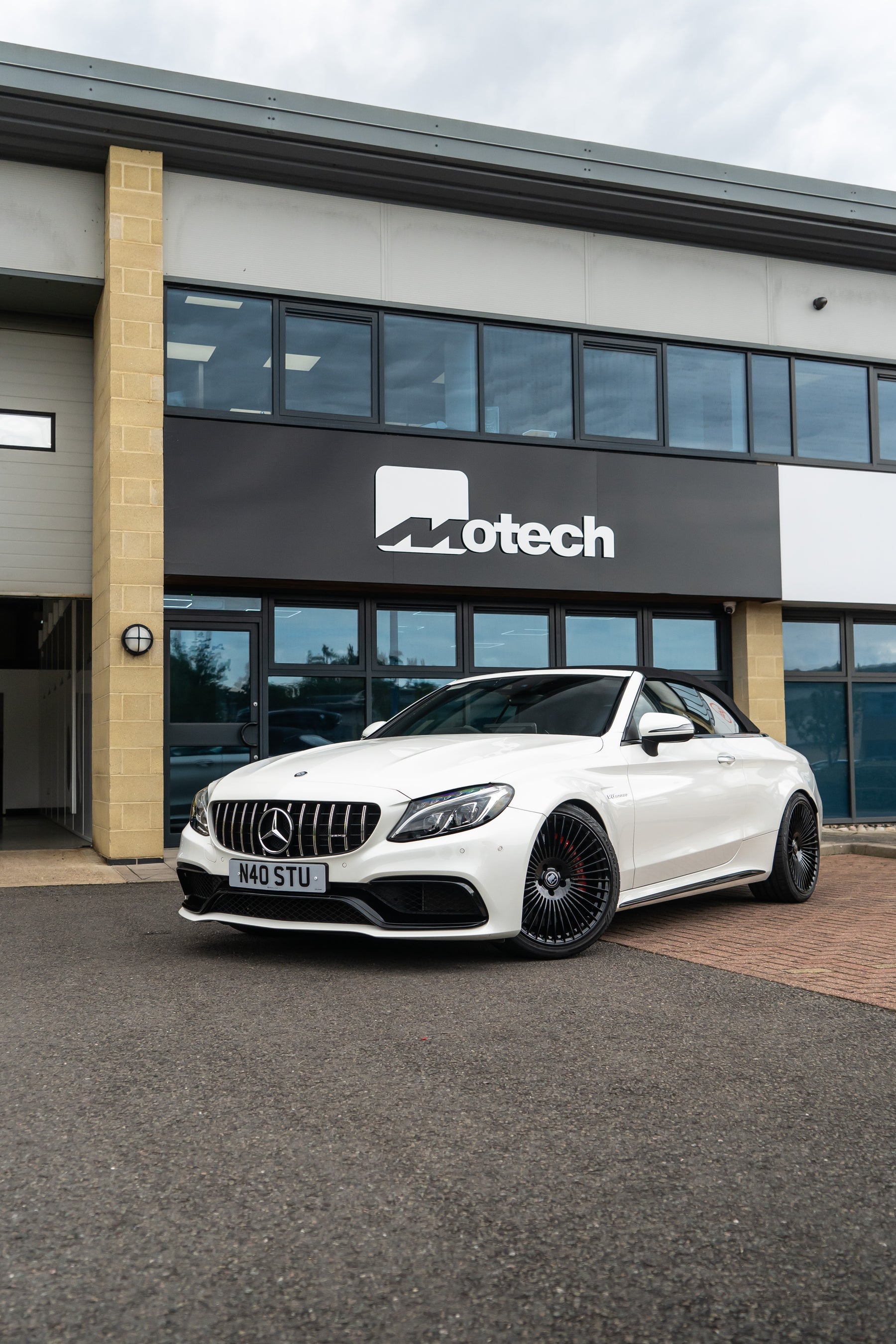 Mercedes C63 M-W5 20" Gloss Black Motech Wheel