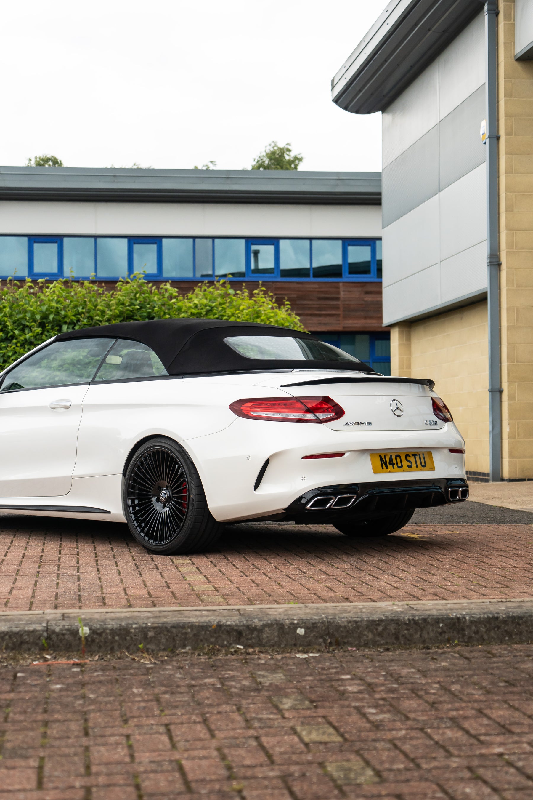 Mercedes C63 M-W5 20" Carbon Grey Motech Wheel