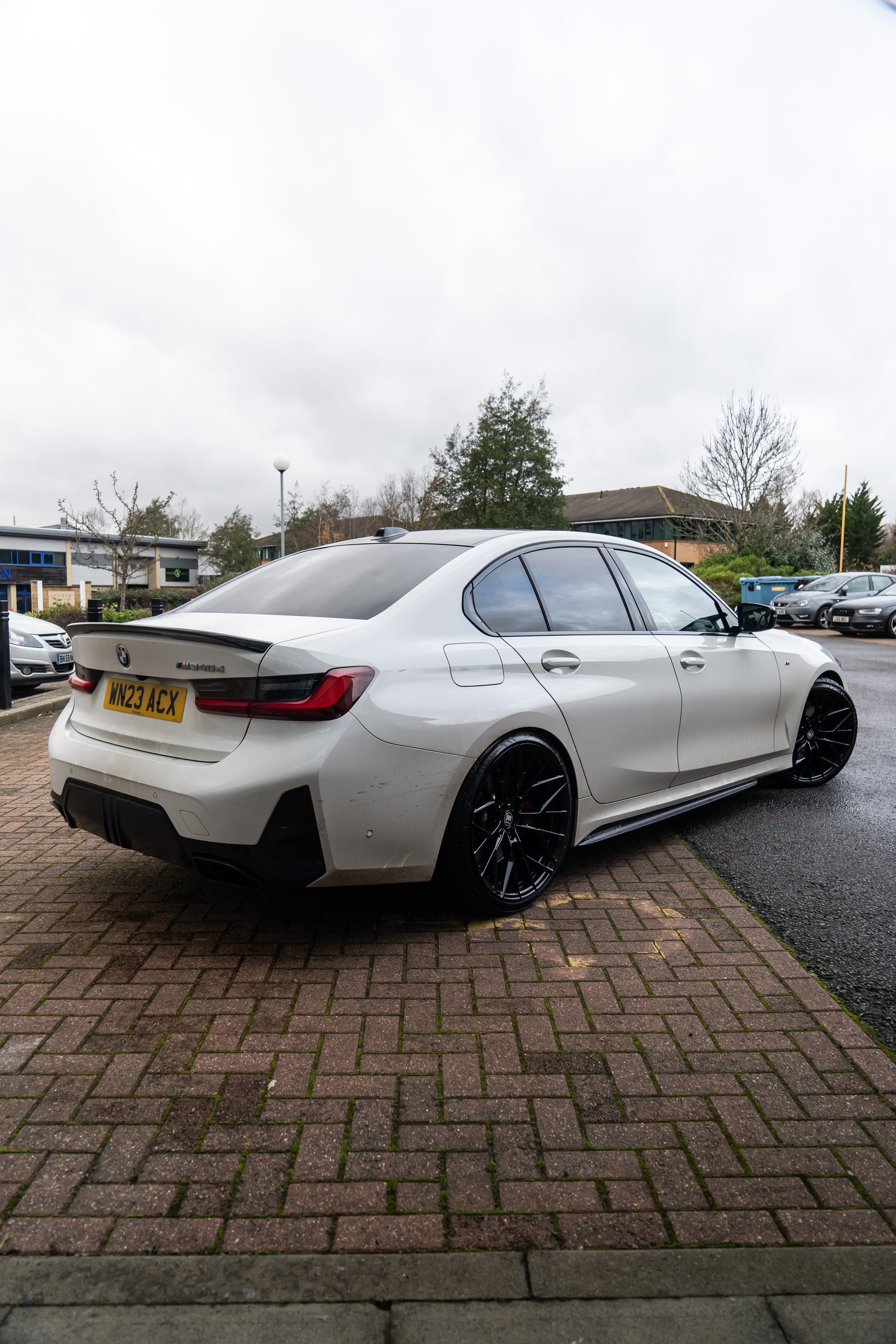 BMW 3 Series G20 G21 M-W3 20" Precision Black Motech Wheel