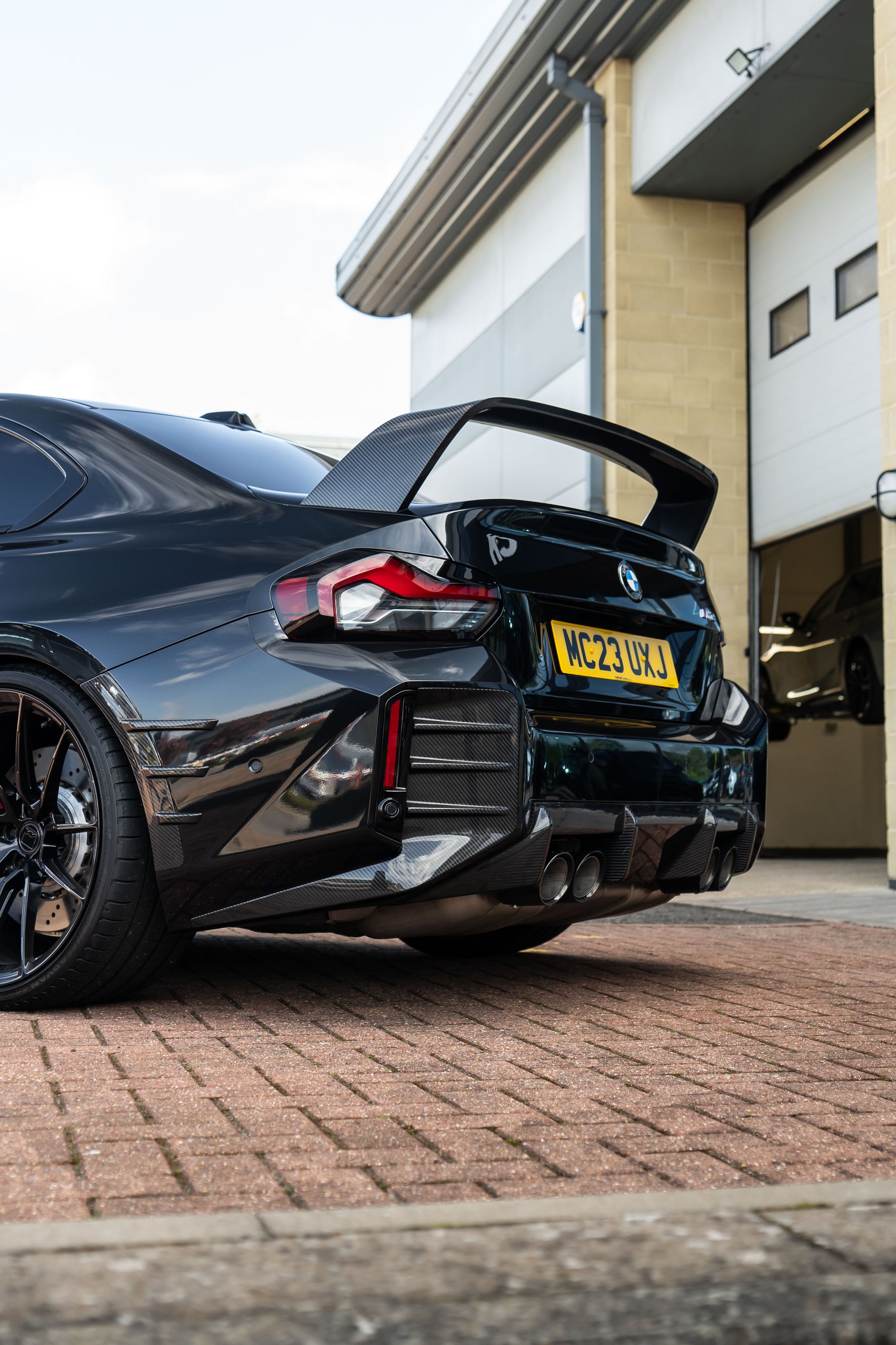 BMW M2 G87 M Performance Style Carbon Rear Arch Trim