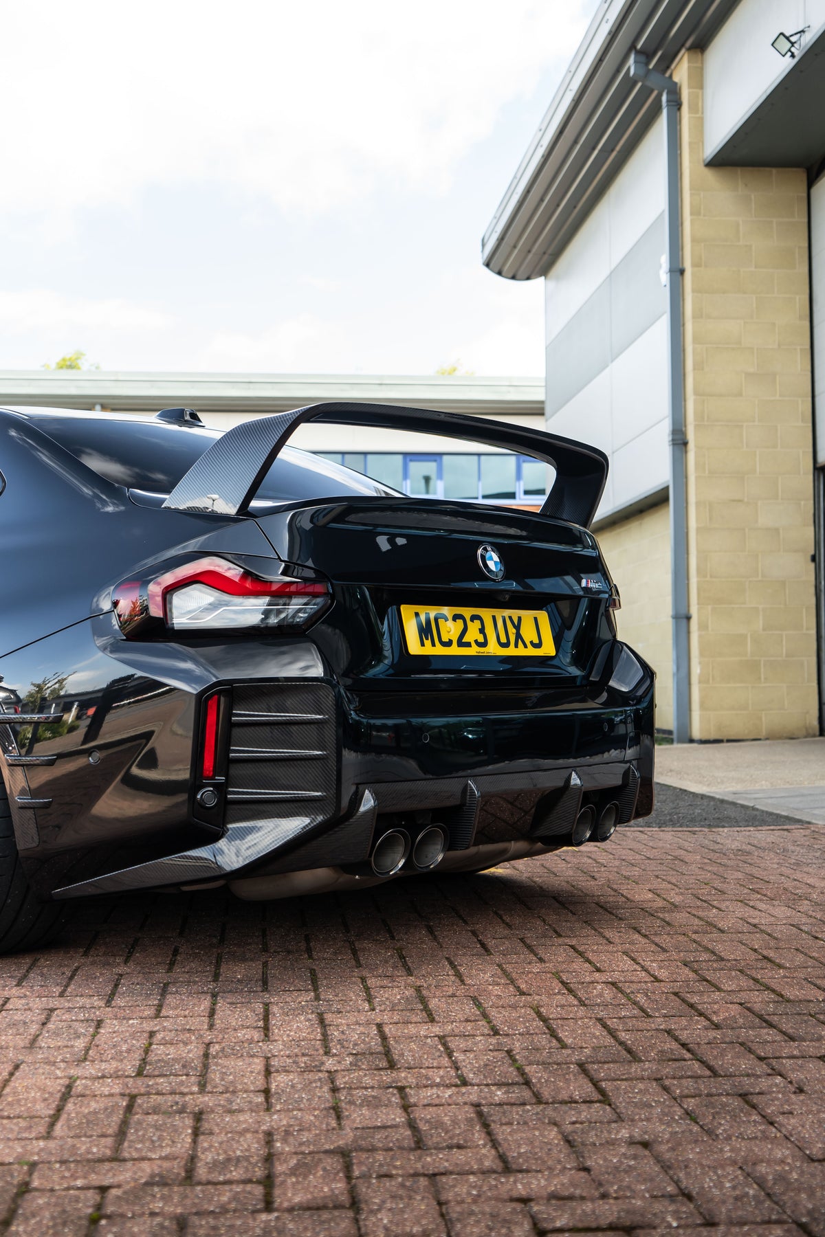 BMW M2 G87 M Performance Style Carbon Rear Diffuser