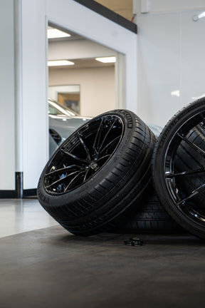 M5 F90 M-W4 19/20/21" Gloss Black Forged Wheels