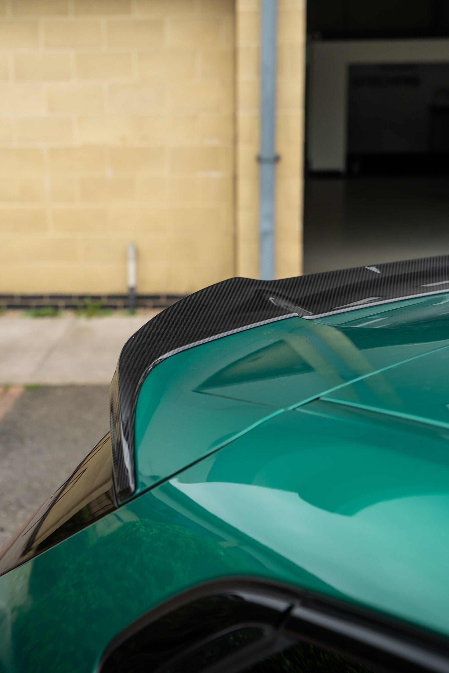 BMW M135i X Drive F40 Maxton Design Carbon Fiber Spoiler