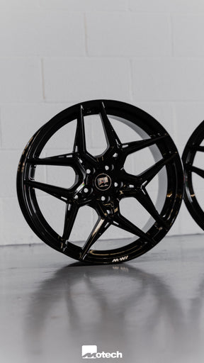 4 series G22/G23/G26 M-W1 20" Gloss Black Motech Wheel