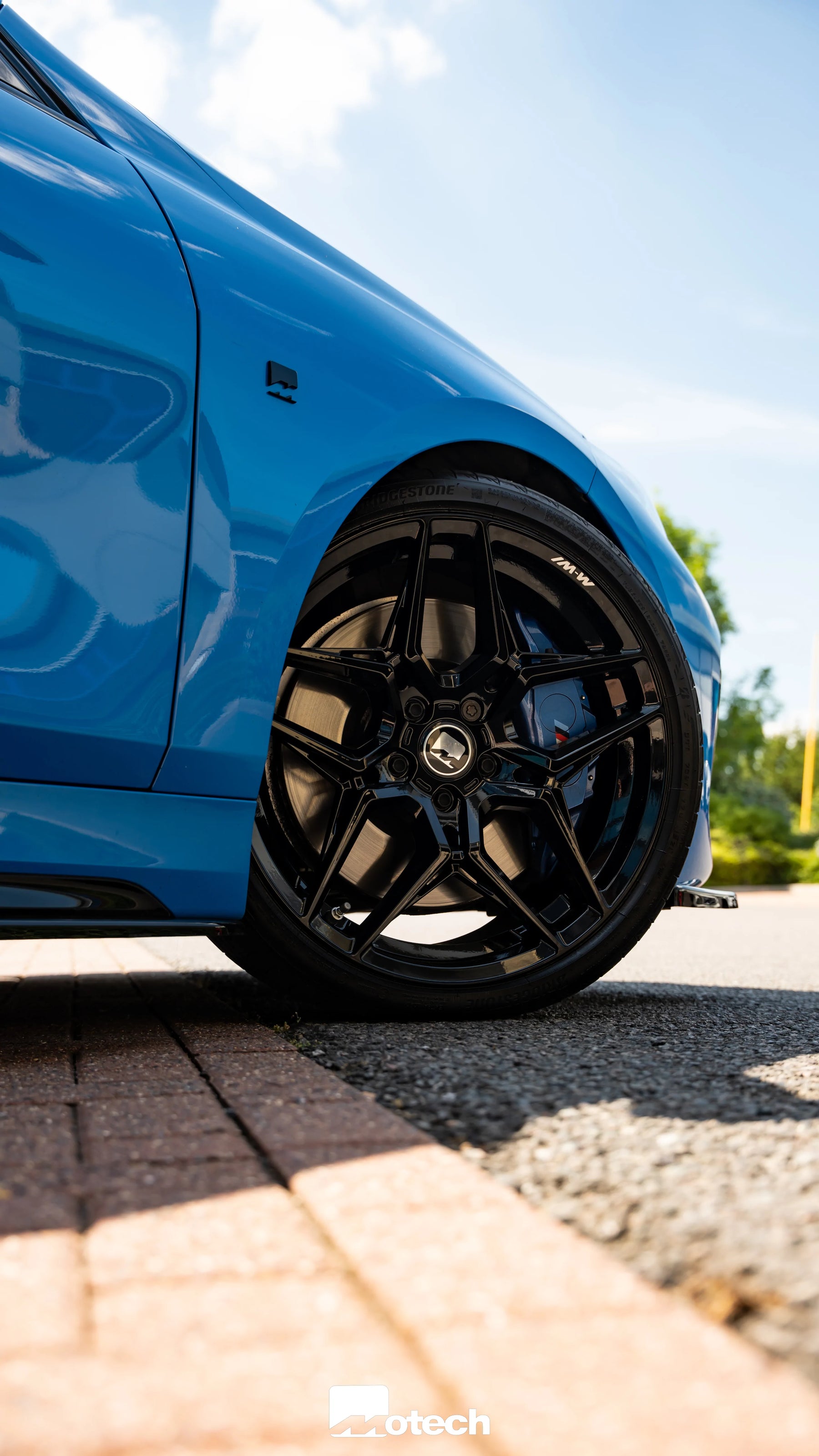 Audi S3 M-W1 19" Gloss Black Motech Wheel